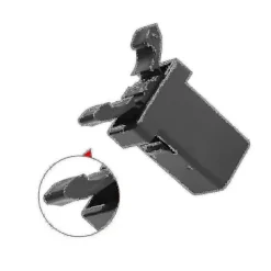 Discount 2x Ersättningsspärr för Brabantia, kompatibel Touch Lid Bin Clip Lås Reservdel Reparationslås Clip Ersättningslås Spärr Soptunna