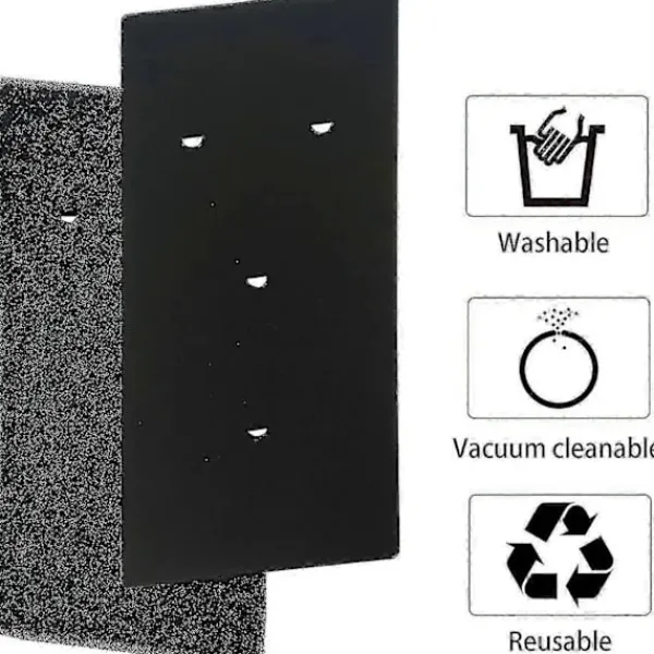 New 4X Filter för Värmepumpstorktumlare Bauknecht Privileg Whirlpool Ersättning