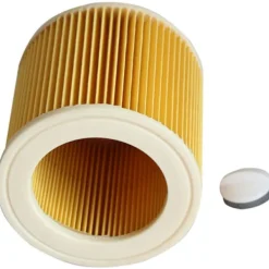 Discount 2x Filterpatron för dammsugare, kompatibel med Kärcher WD2 WD3 MV3 MV2 A2004 A2054 A2204 A2656_xx