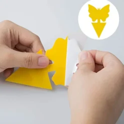 Best Generic 20X Flugfångare Klisterfälla Insektsfälla one size Gul