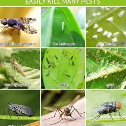 Best Generic 20X Flugfångare Klisterfälla Insektsfälla one size Gul