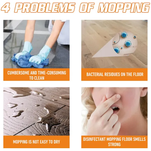 Hot 3x Golvrengöring för alla robotdammsugare och moppar, golvrengöringslösning kompatibel med Roborock & Omo Joint