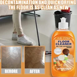 Hot 3x Golvrengöring för alla robotdammsugare och moppar, golvrengöringslösning kompatibel med Roborock & Omo Joint