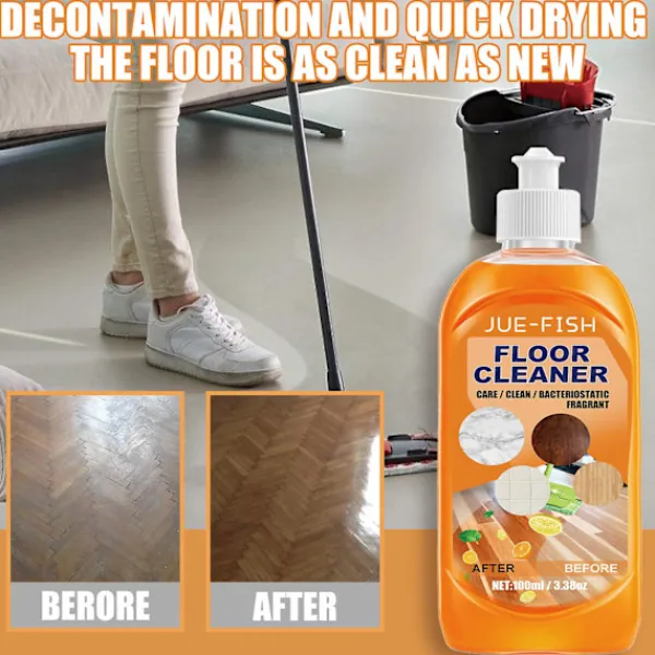 Hot 3x Golvrengöring för alla robotdammsugare och moppar, golvrengöringslösning kompatibel med Roborock & Omo Joint