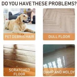 Hot 2x Golvrengöringsmedel för alla robotdammsugare och moppar, flytande lösning för golvrengöring Kompatibel med Roborock & Omo Joint