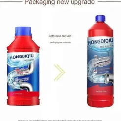 Hot 3x Kraftfullt Rörrensmedel Avloppsrensare Deodorant Toalett Handfat Avloppsrengörare Avlopp Snabb Rengöringsverktyg