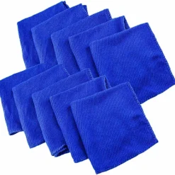 New 10x Mikrofiberdukar - Blå 100 blue