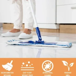 New 1-3X 100ml Jue-Fish Kraftfull Dekontamineringsmedel för Golv Trägolv Kakelrengöring