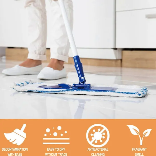 New 1-3X 100ml Jue-Fish Kraftfull Dekontamineringsmedel för Golv Trägolv Kakelrengöring