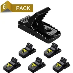 Online 6X Musfälla Snäppfälla Återanvändningsbar fälla för mus, råtta - M_yux