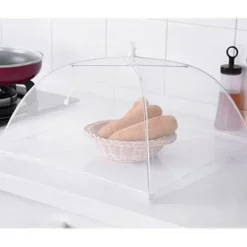 Clearance Xuigort 6x myggnät, fruktnät, flughuva, myggnät, matskyddshuva, 43cm