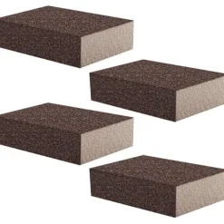 Online Northix 4x Nanosvampar / Mirakelsvampar Brun