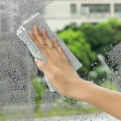 Hot 30X30 10-pack Spårlösa Mikrofiberdukar Fiskfjälls Trasor Skrubbduksset Rengöring Spegelglas z37