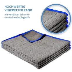 Clearance 3x Professionella Mikrofiber Glasdukar 400gsm Strimfri Rengöring Av Fönster, Glasögon - Extremt Absorberande, Lintfritt Polerdukar 50x40cm