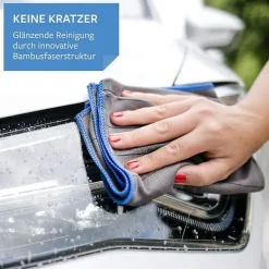 Clearance 3x Professionella Mikrofiber Glasdukar 400gsm Strimfri Rengöring Av Fönster, Glasögon - Extremt Absorberande, Lintfritt Polerdukar 50x40cm