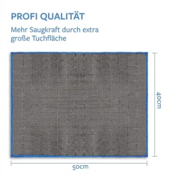 Clearance 3x Professionella Mikrofiber Glasdukar 400gsm Strimfri Rengöring Av Fönster, Glasögon - Extremt Absorberande, Lintfritt Polerdukar 50x40cm