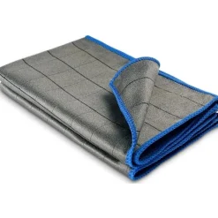 New 3x Professionella Mikrofiberdukar för Glas 400gsm Ränderfria - Extremt Absorberande, Ludd-Fria Polerdukar 50x40cm 3pc