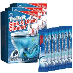Discount 3x Stark Avloppsrengörare Rörrensningsmedel Vatten Avloppsrör Rengöringsverktyg Kemikalier Sänka Toalett Deodorant