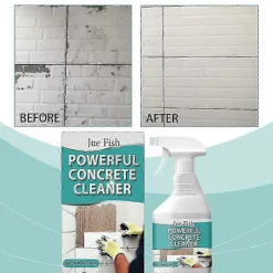 Online 1-3x Stark Cementfläckborttagare Cementrengöring Stark Upplösande Väggplatta 1pc