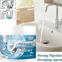 Hot 1-3X Starkt Rörrensningsmedel, Kraftfullt Rörrensningsmedel för Kökstoalett