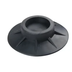 Best 4x Vibrationsdämpare - Gummifötter för Tvättmaskin Svart