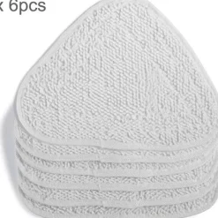 Hot 6X Vileda Steam Ångmopp Ersättningsöverdrag - Vit