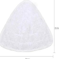 Hot 6X Vileda Steam Ångmopp Ersättningsöverdrag - Vit