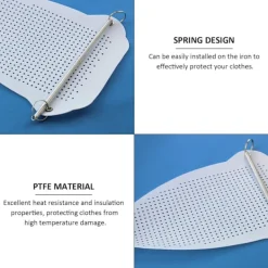 Clearance x Värmeskyddsplatta, Strykjärnsskydd, Ångstrykningsaccessoar, Skyddsfilm för tyg, Strykskoskydd, Strykjärnssuleskydd