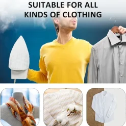 Clearance x Värmeskyddsplatta, Strykjärnsskydd, Ångstrykningsaccessoar, Skyddsfilm för tyg, Strykskoskydd, Strykjärnssuleskydd