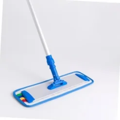 Discount 45x14cm 3-pack Ångmoppdynor Mopp Påfyllningar Slip Black Mopp Rengöringsduk Superfin Fiber Rengöringsduk