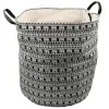 Hot 7.9x0.4x9.4 Tum Vikbar Tvättkorg Förvaringskorg i Canvas Tyg