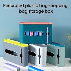 Outlet Yaju Sopsäckshållare, Hållbar Väggmonterad Sopsäckshållare, Sopsäckshållare för 5 Sopsäckar, Köksavfallspåsar (grå 1 st)[CO]