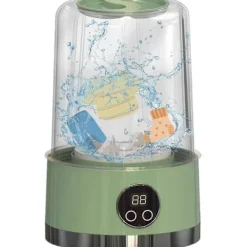 Sale YE02 portabel minitvättmaskin, uppladdningsbar Kompatibel med resor lägenhet camping