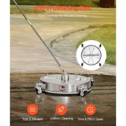 Discount DUOKU Yt rengörare - - QD-XDP08 - Rostfritt stål - 395 mm - 18 L/min Rostfritt stål med naturlig finish