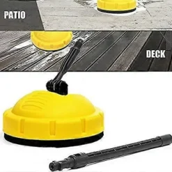 GIFT OF G Ytborste, högtryckstvätt för ytrengöring med förlängningsstång, runda verktyg för garageport