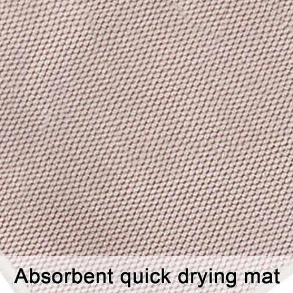 Discount yyhh Diskunderlägg Mikrofiber Diskhandduksmatta, Superabsorberande, Mikrofiber Diskhandduksmatta Beige