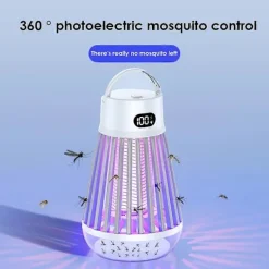 Clearance DAO Zappify 2.0, 2024 Nya Zappify Myggdödare, USB Uppladdningsbar Portabel Dödare [DB]