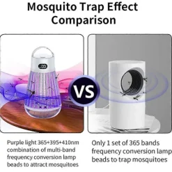 Clearance DAO Zappify 2.0, 2024 Nya Zappify Myggdödare, USB Uppladdningsbar Portabel Dödare [DB]